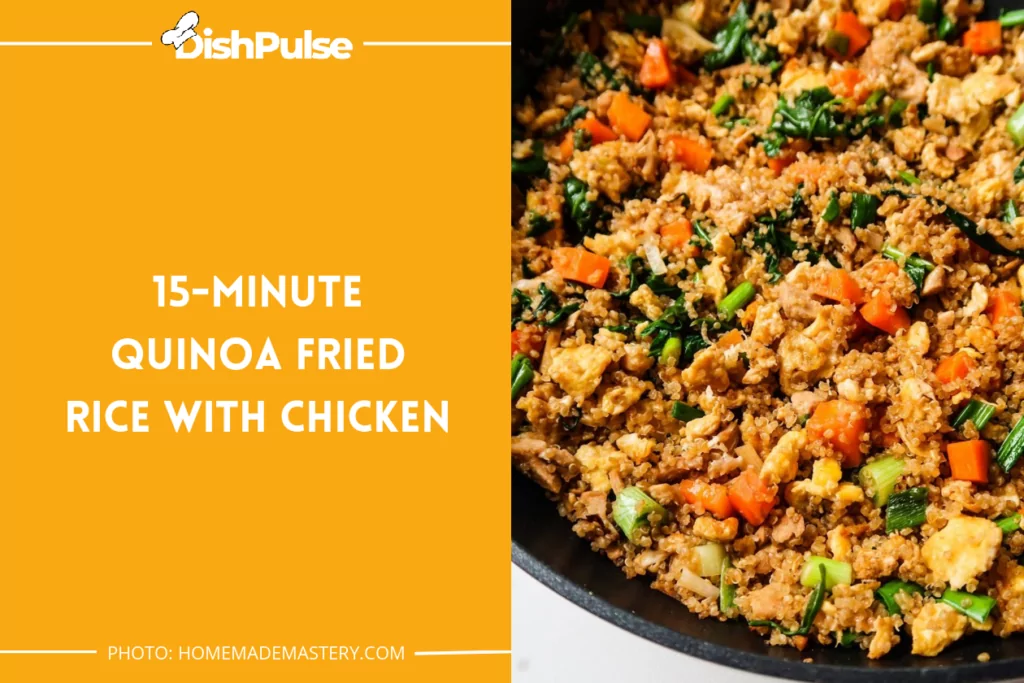 15-minute Quinoa Fried Rice With Chicken