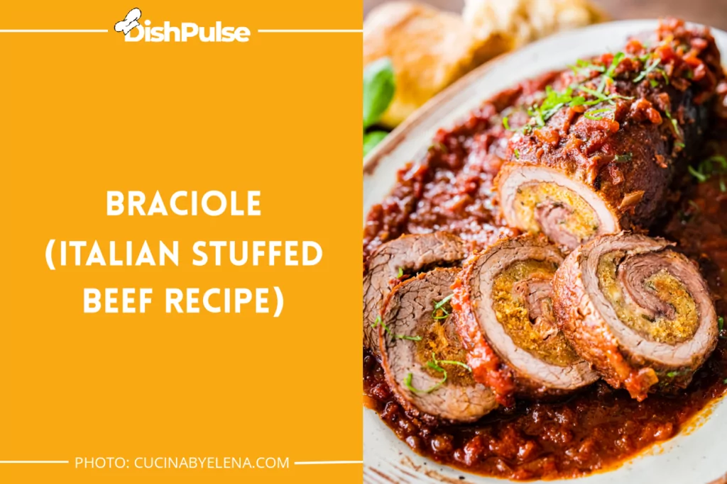 Braciole (Italian Stuffed Beef Recipe)