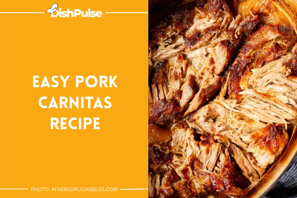 Easy Pork Carnitas Recipe