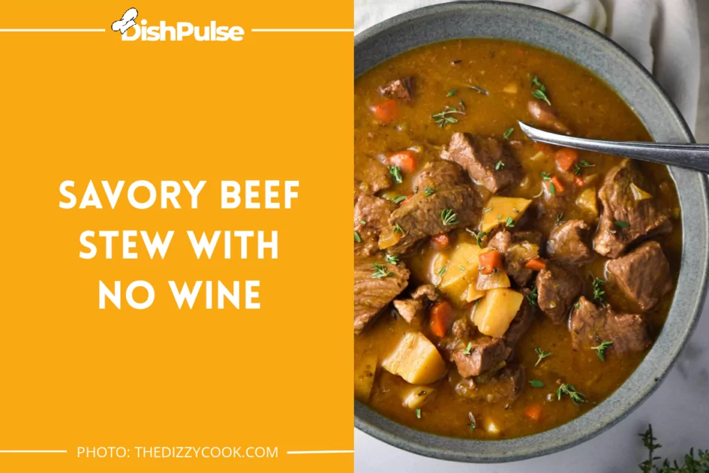 Savory Beef Stew With No Wine