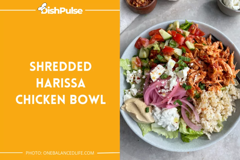 Shredded Harissa Chicken Bowl