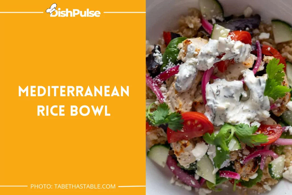 Mediterranean Rice Bowl