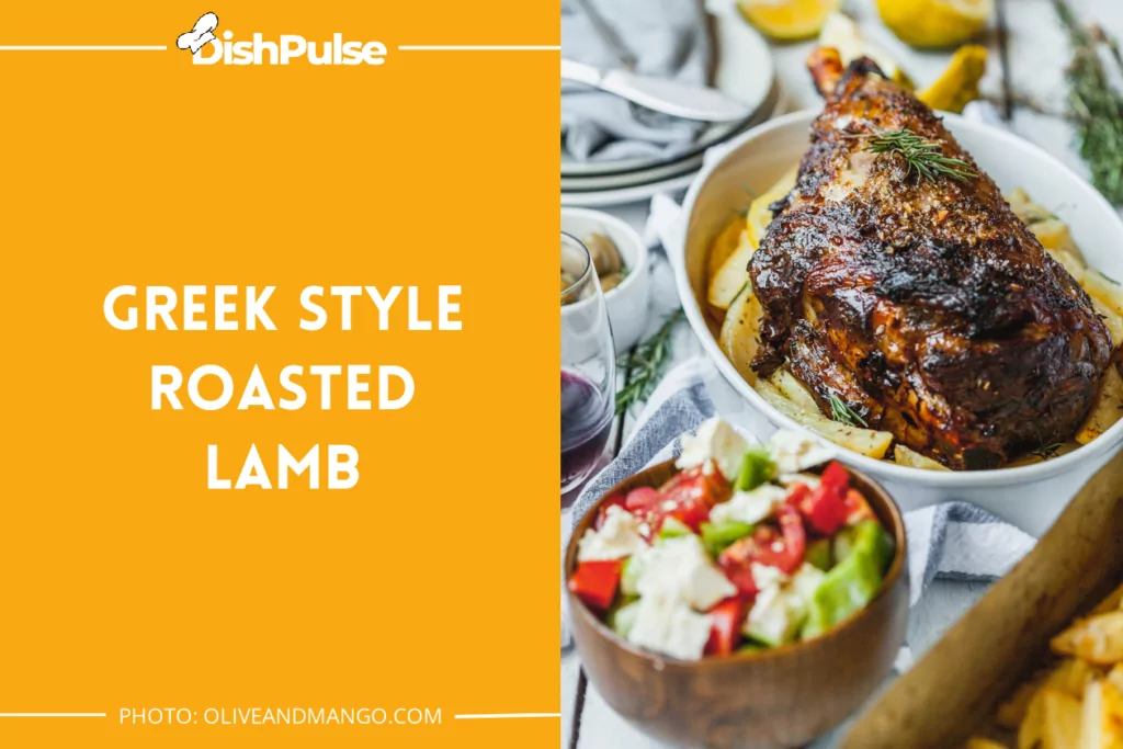 Greek Style Roasted Lamb
