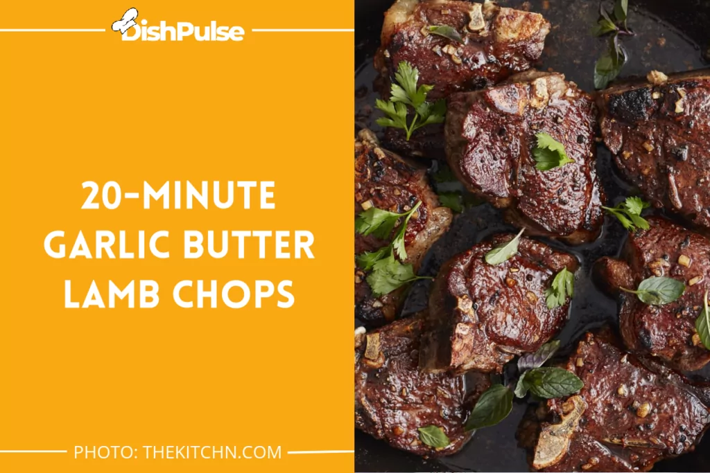20-Minute Garlic Butter Lamb Chops