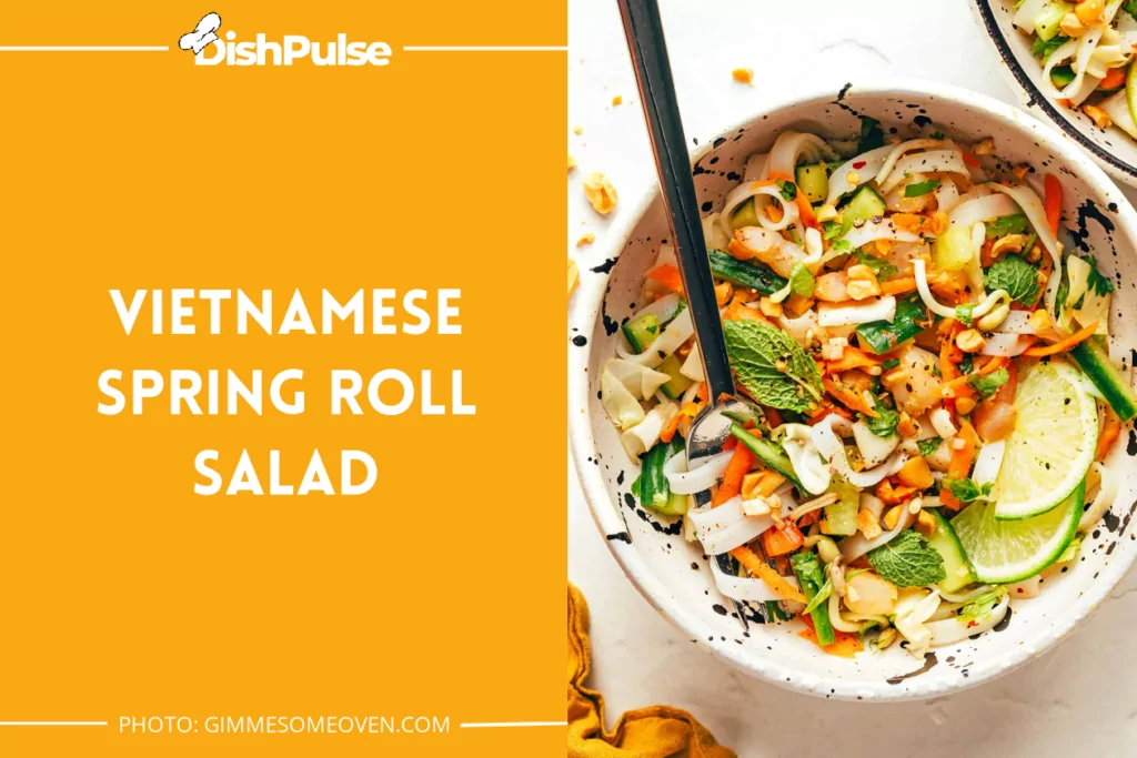 Vietnamese Spring Roll Salad