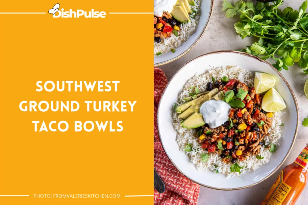 Southwest Ground Turkey Taco Bowls