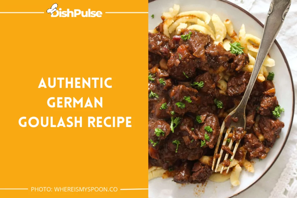 Authentic German Goulash Recipe