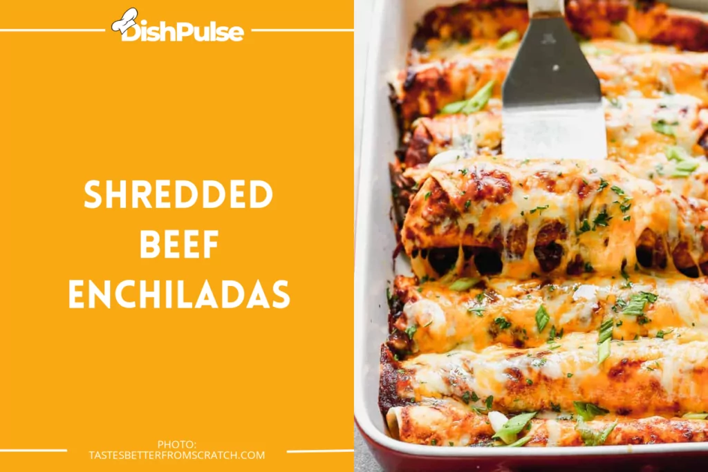 Shredded Beef Enchiladas