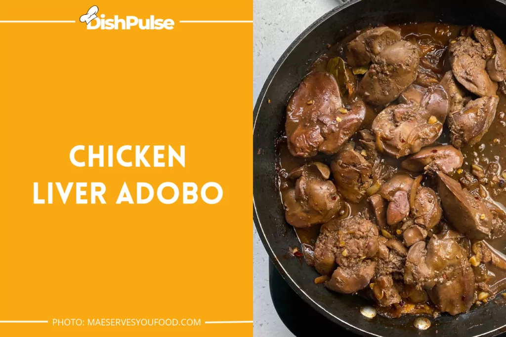 Chicken Liver Adobo