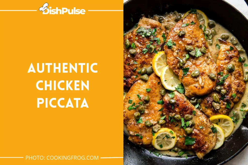 Authentic Chicken Piccata