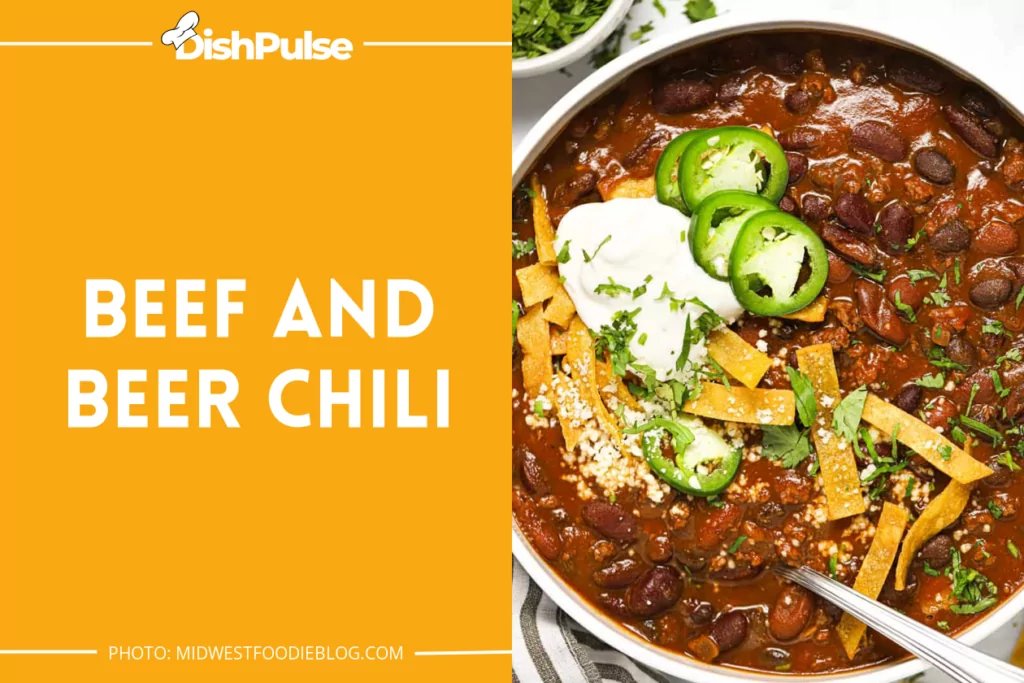 Beef and Beer Chili