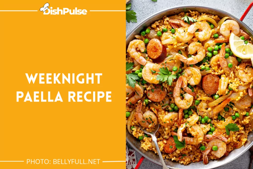 Weeknight Paella Recipe