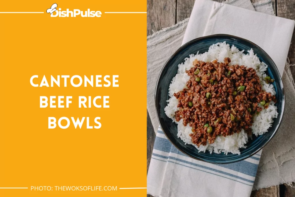Cantonese Beef Rice Bowls