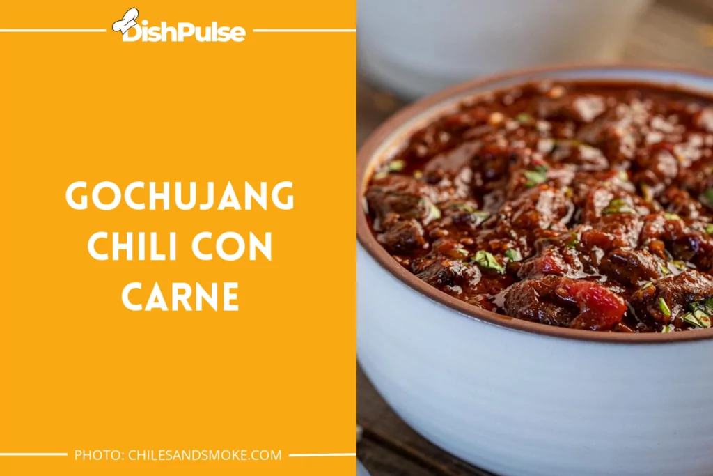 Gochujang Chili Con Carne