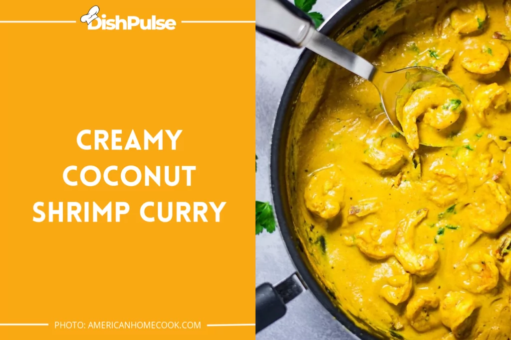 Creamy Coconut Shrimp Curry