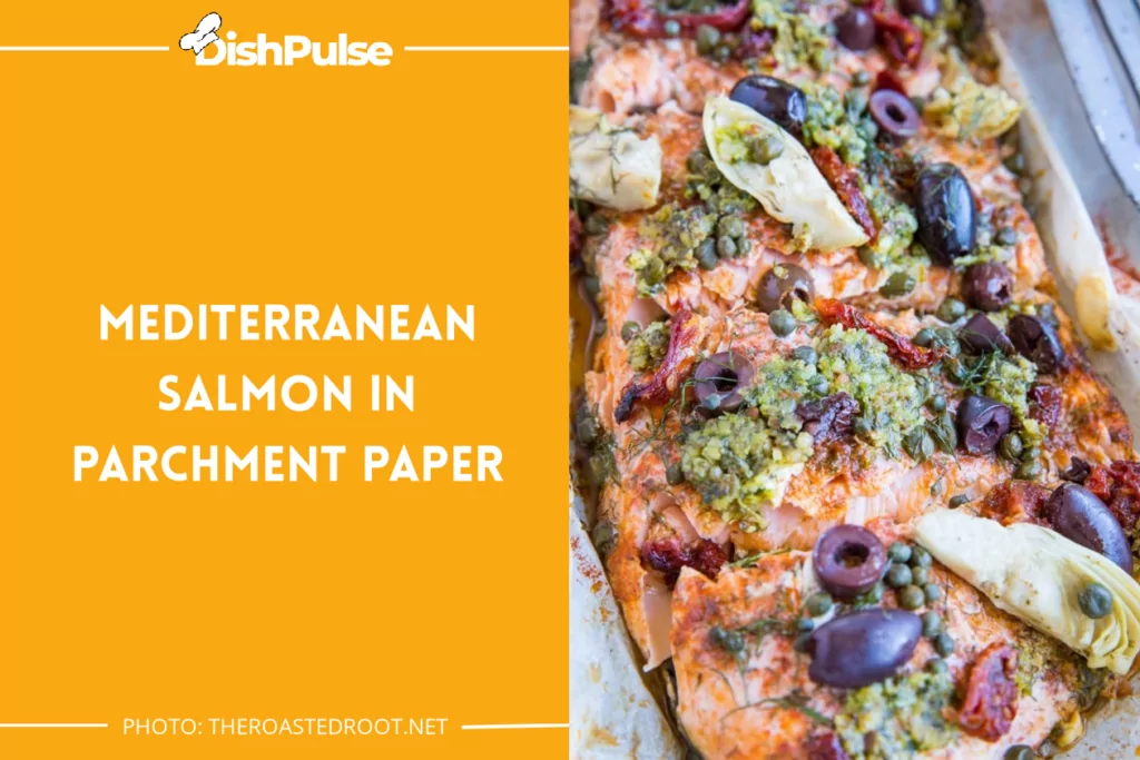 Mediterranean Salmon In Parchment Paper