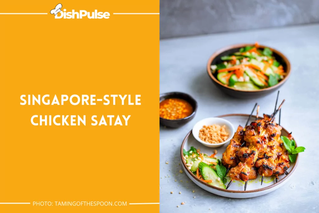 Singapore-Style Chicken Satay
