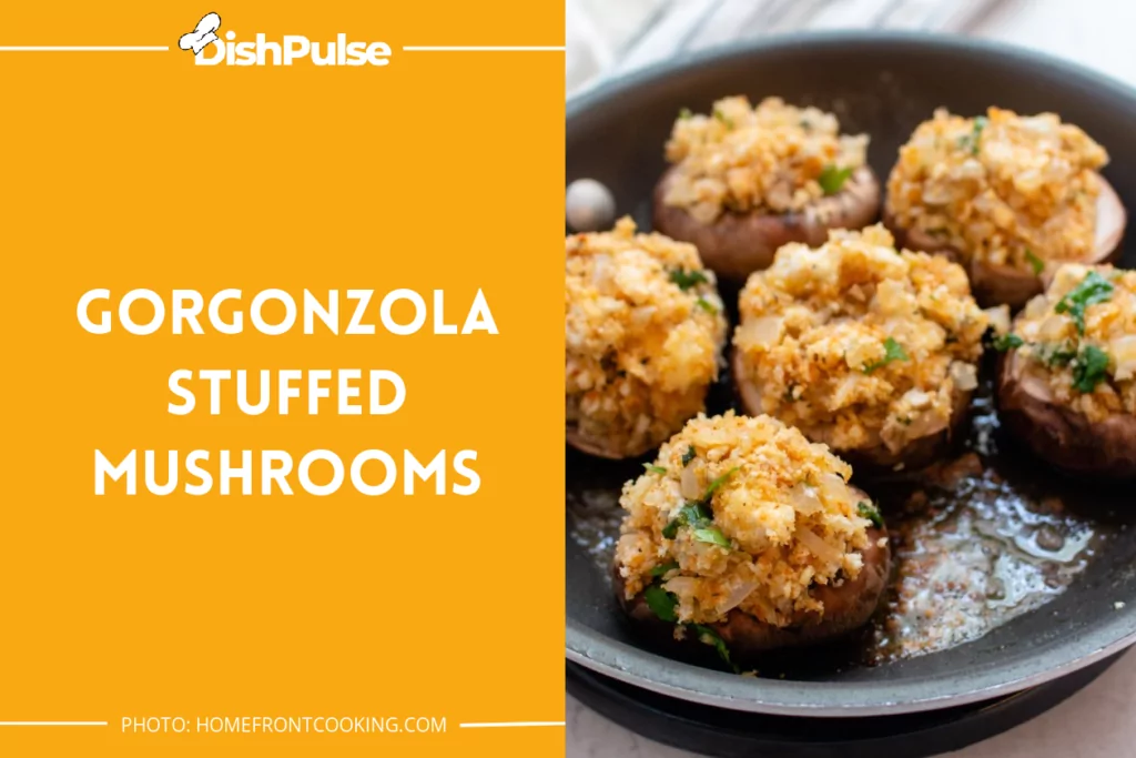 Gorgonzola Stuffed Mushrooms