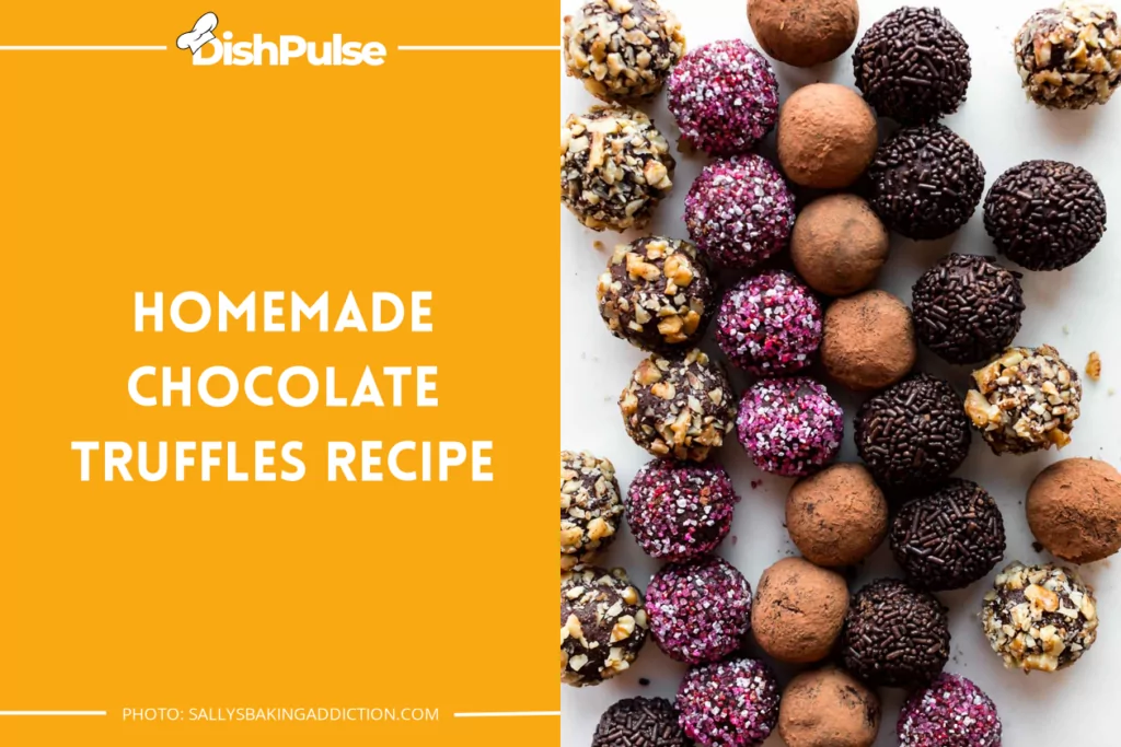 Homemade Chocolate Truffles Recipe
