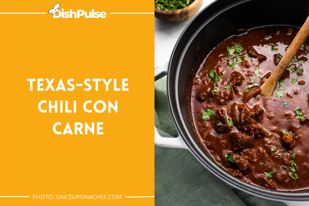 Texas-Style Chili Con Carne