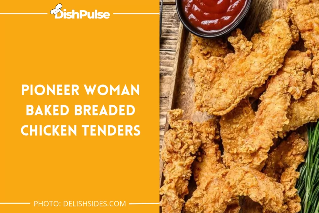 Pioneer Woman Baked Breaded Chicken Tenders