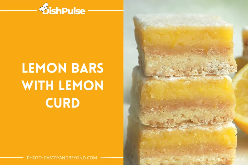Lemon Bars With Lemon Curd