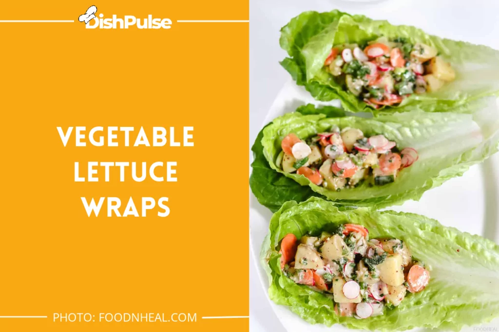 Vegetable Lettuce Wraps