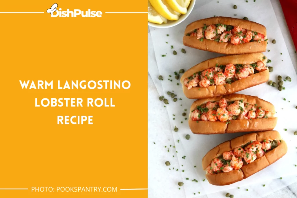 Warm Langostino Lobster Roll Recipe