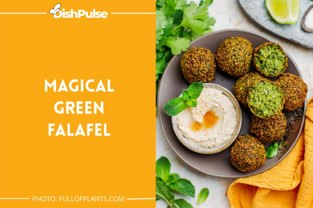 Magical Green Falafel