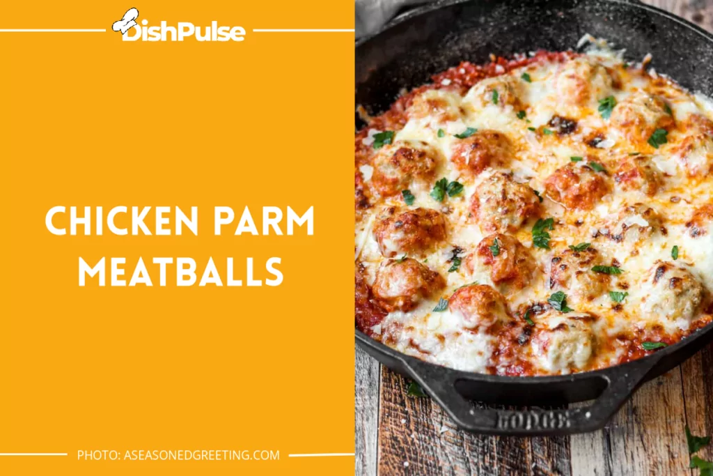 Chicken Parm Meatballs