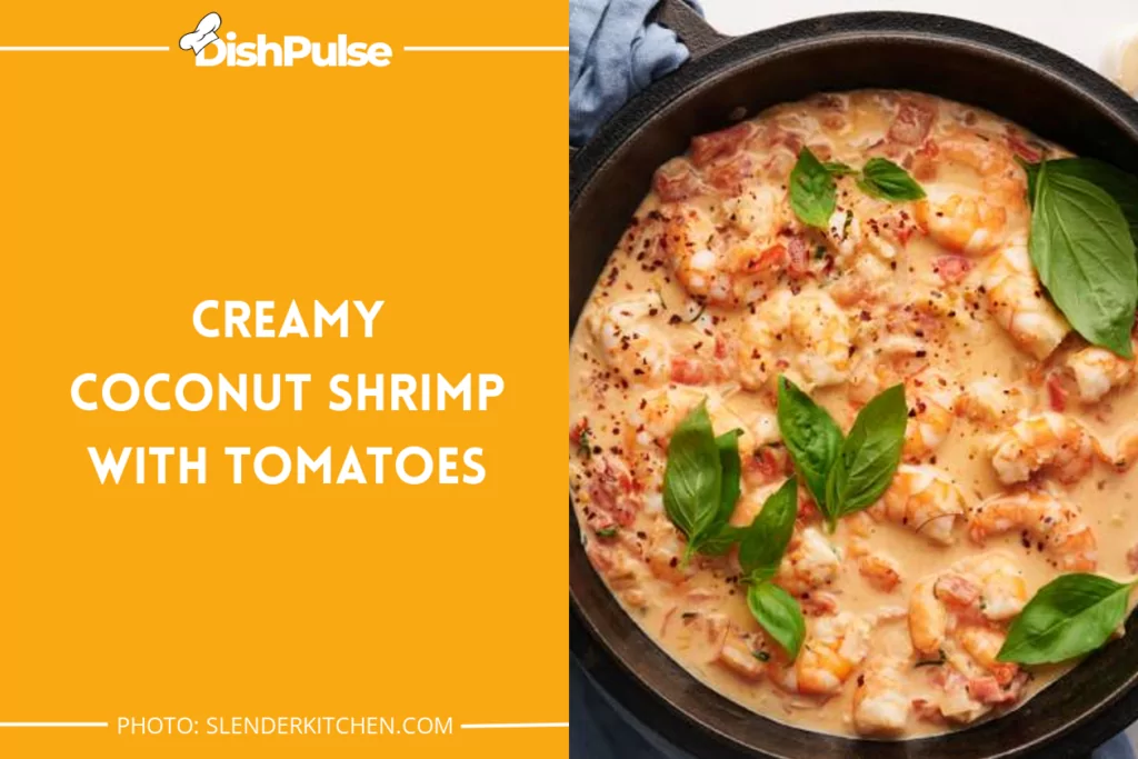 Creamy Coconut Shrimp with Tomatoes