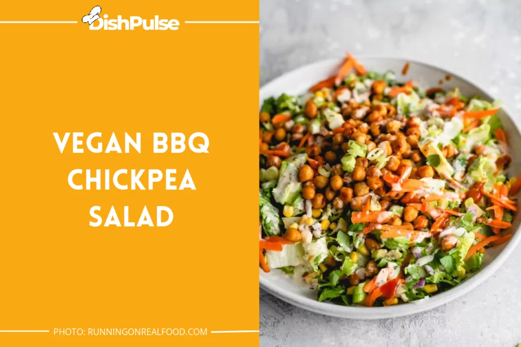 Vegan BBQ Chickpea Salad