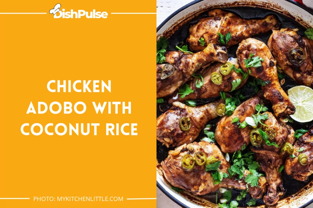Chicken Adobo with Coconut Rice