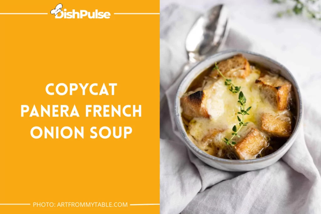 Copycat Panera French Onion Soup