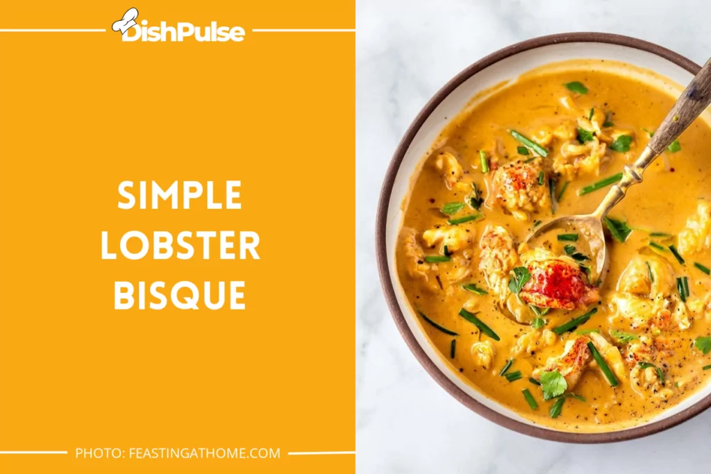 Simple Lobster Bisque