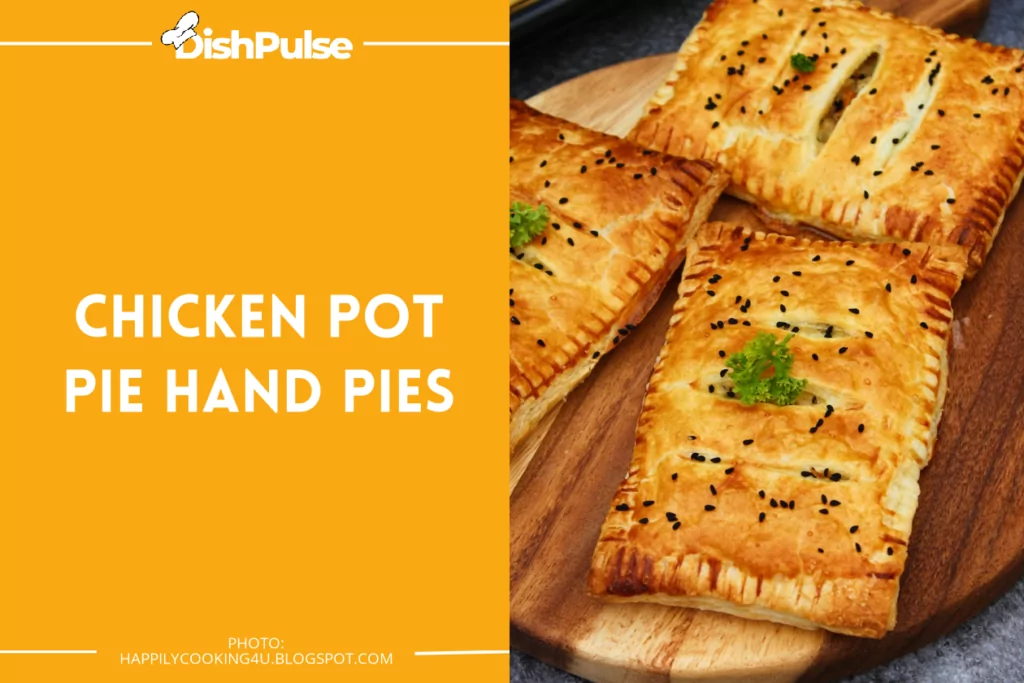 Chicken Pot Pie Hand Pies