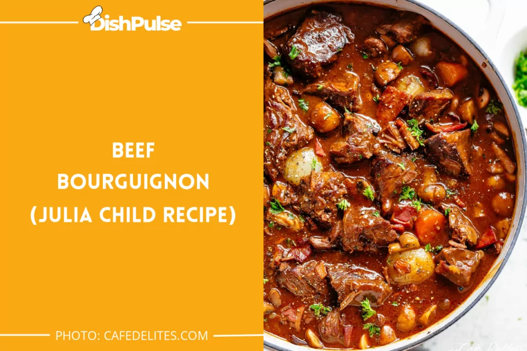 Beef Bourguignon (Julia Child Recipe)