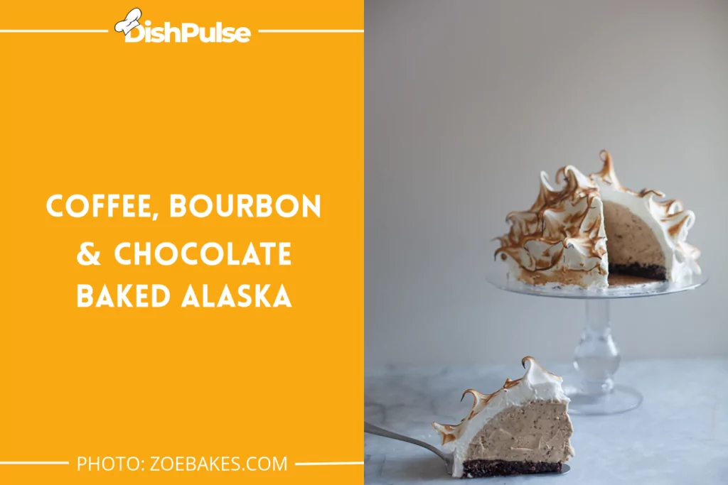 Coffee, Bourbon & Chocolate Baked Alaska