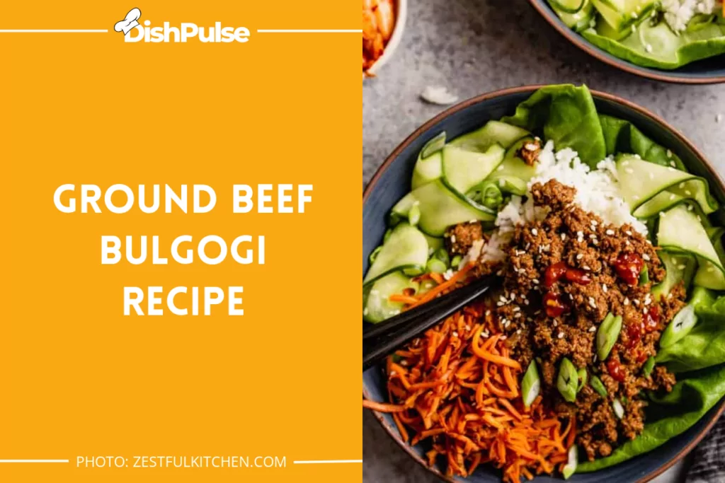 Ground Beef Bulgogi Recipe
