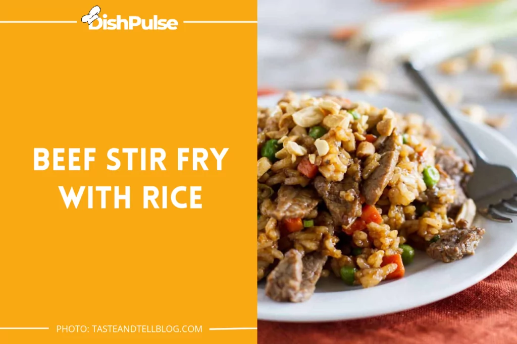 Beef Stir Fry with Rice