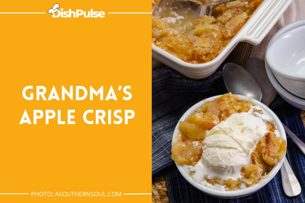 Grandma’s Apple Crisp