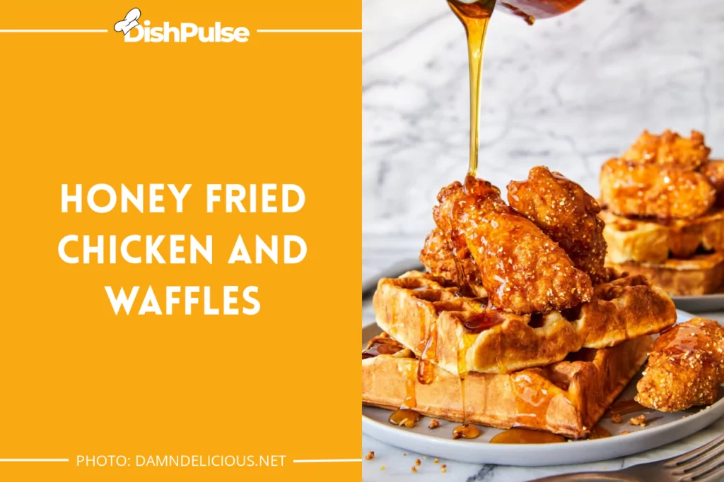Honey Fried Chicken And Waffles