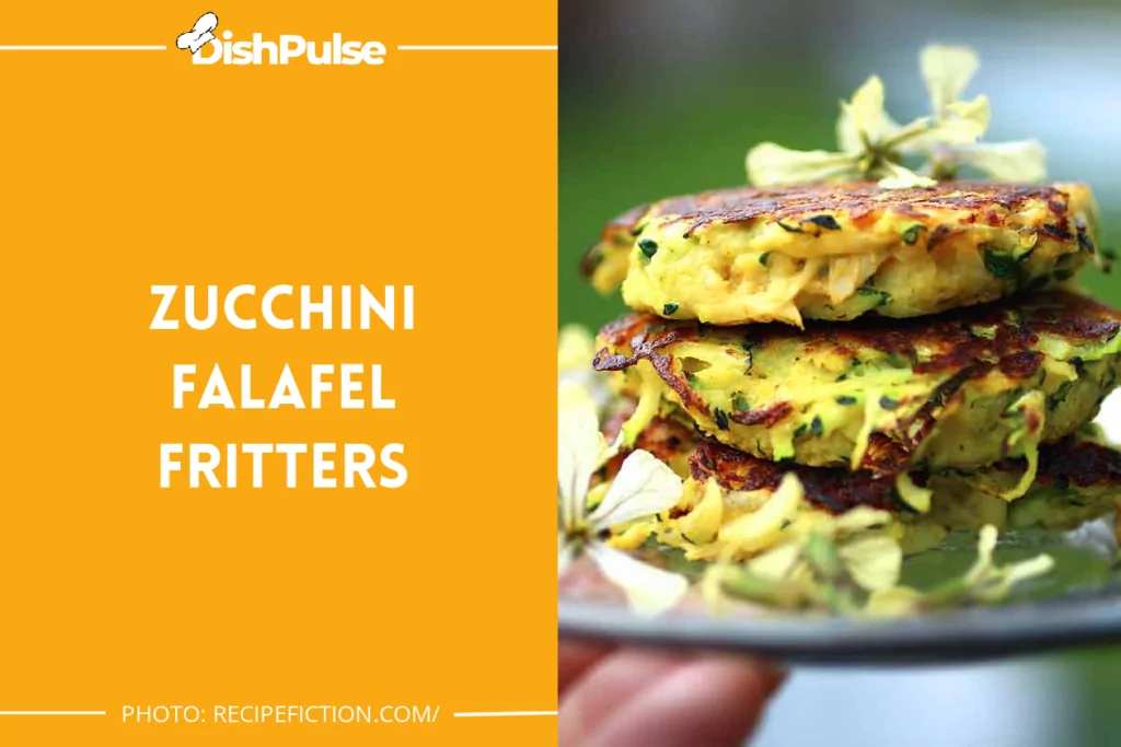 Zucchini Falafel Fritters
