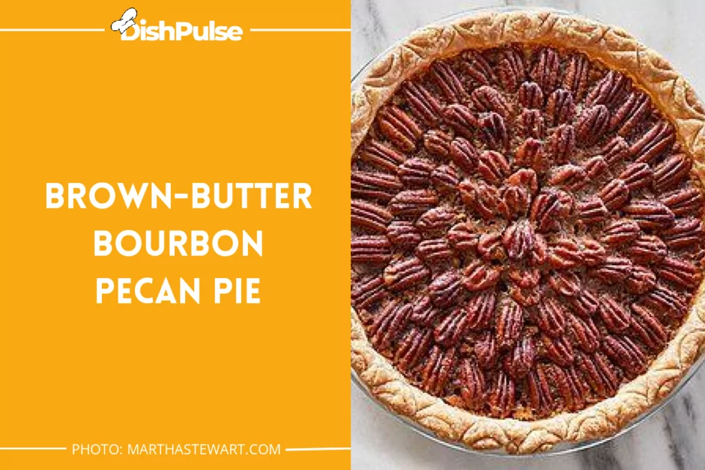 Brown-Butter Bourbon Pecan Pie
