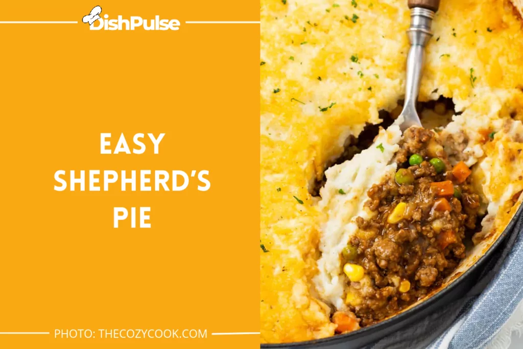 Easy Shepherd’s Pie