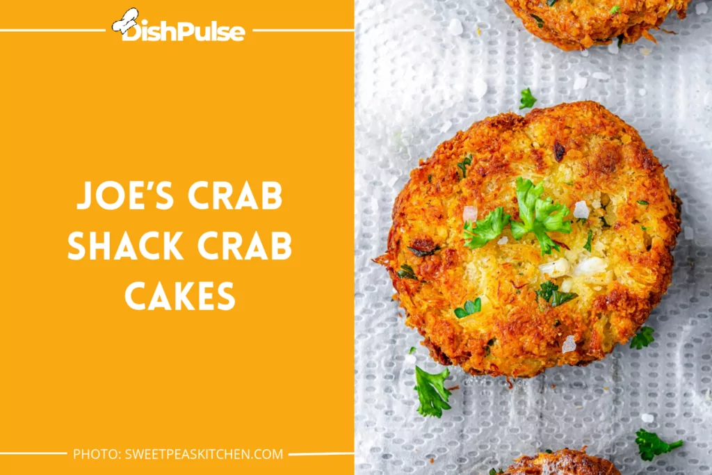 Joe’s Crab Shack Crab Cakes