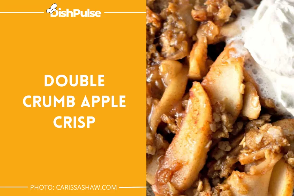Double Crumb Apple Crisp