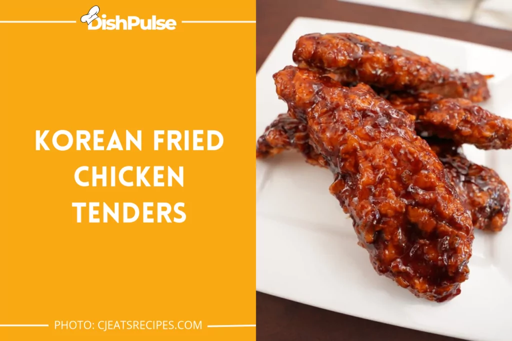 Korean Fried Chicken Tenders
