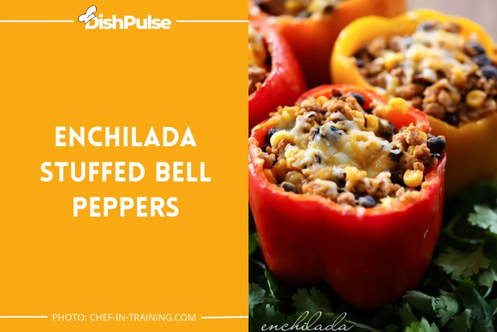 Enchilada Stuffed Bell Peppers