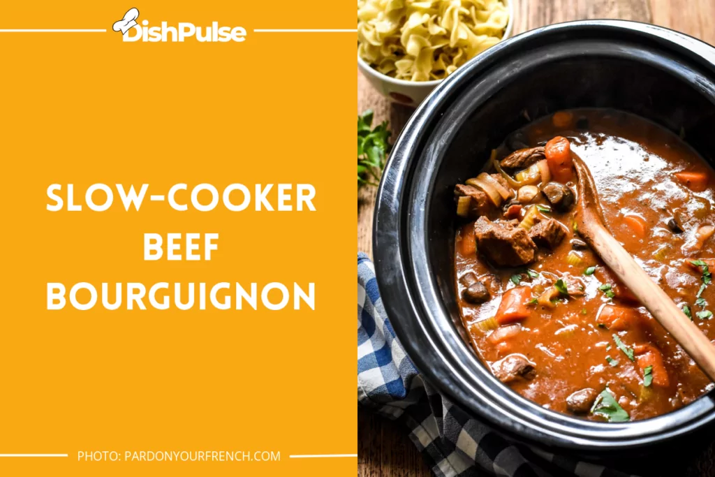 Slow-Cooker Beef Bourguignon
